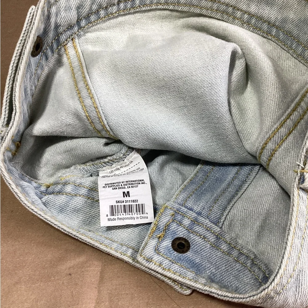 Reddy Denim Dog Jacket Light Wash Medium